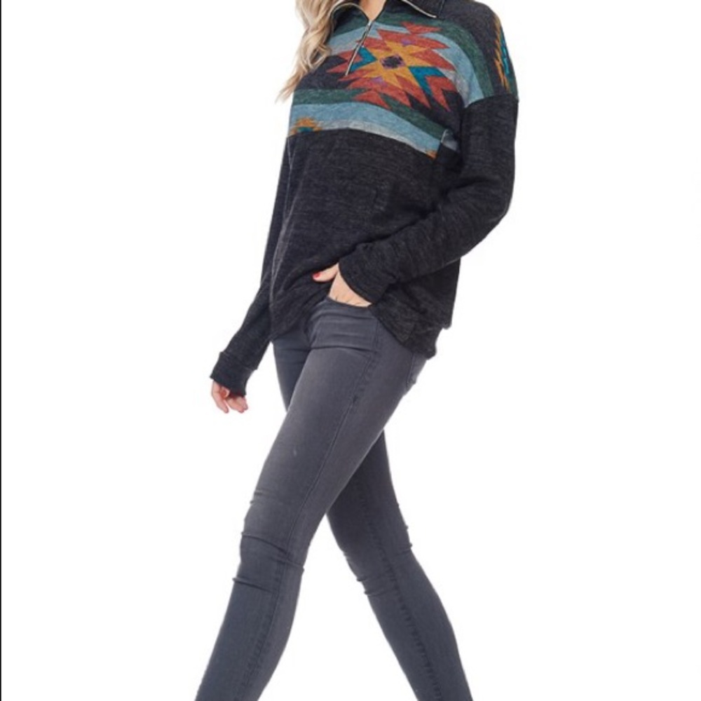 SOLD❗️Aztec HalfZip - Picture 5 of 5